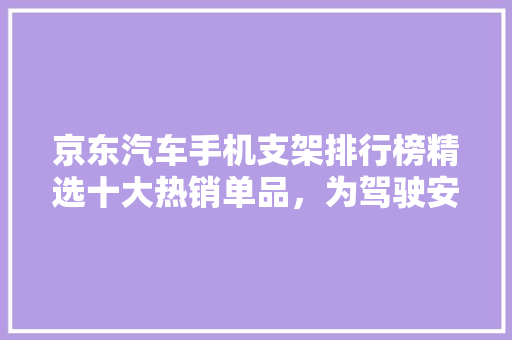 京东汽车手机支架排行榜精选十大热销单品，为驾驶安全保驾护航
